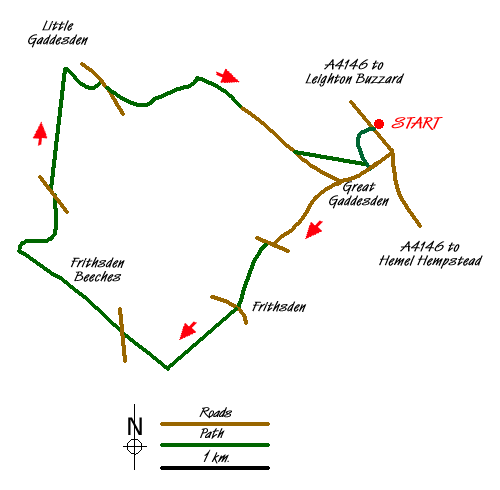Walk 2795 Route Map