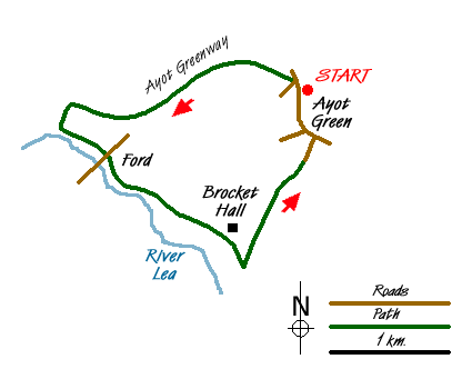 Route Map - Walk 2799