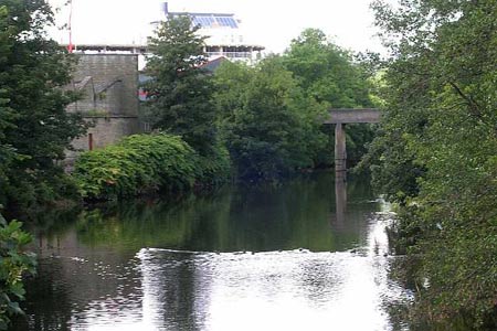 River Aire from Baildon Bridge, Shipley