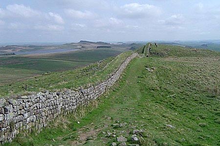 Hadrian's Wall near Steel Rigg