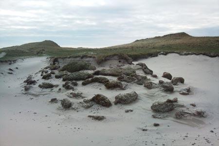 North Uist - Ancient medieval pile of stones