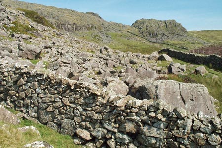 Rhobell Fawr features some rocky terrain