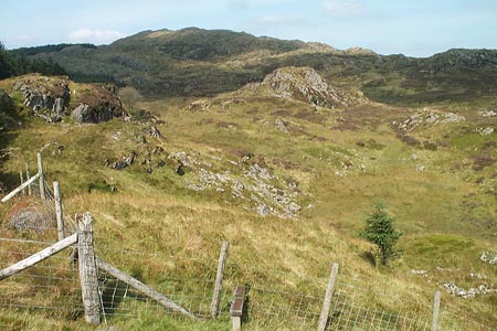 The main ridge of Dduallt from the south