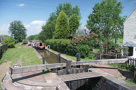 Sandon lock, Trent & Mersey canal