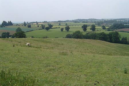 The extensive view from the Sheepwalks