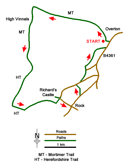 Route Map - Walk 2840