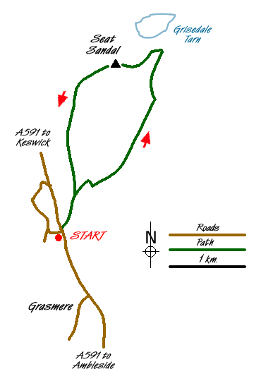 Walk 2841 Route Map