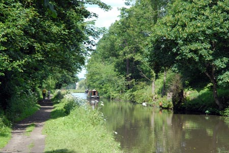The Grand Union Canal at Little Haywood