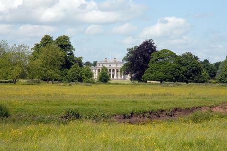 Shugborough Hall from the Grand Union Canal