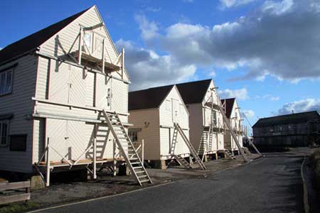 Renovated sail lofts, Tollesbury
