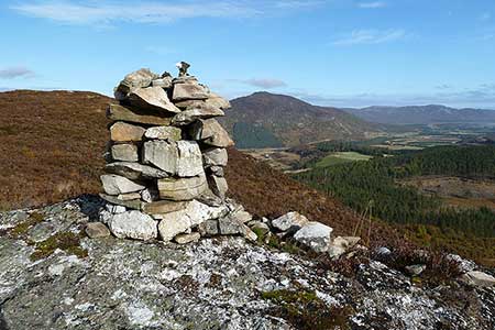 A small cairn at Greagan an Fhithich

