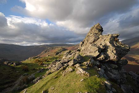 The Lion Couchant on Helm Crag