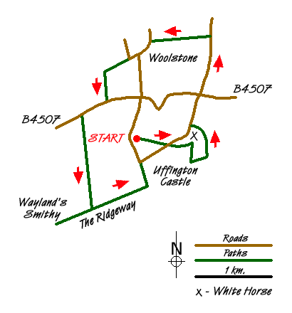 Route Map - Walk 2915