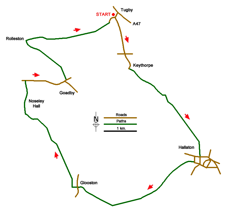 Walk 2927 Route Map