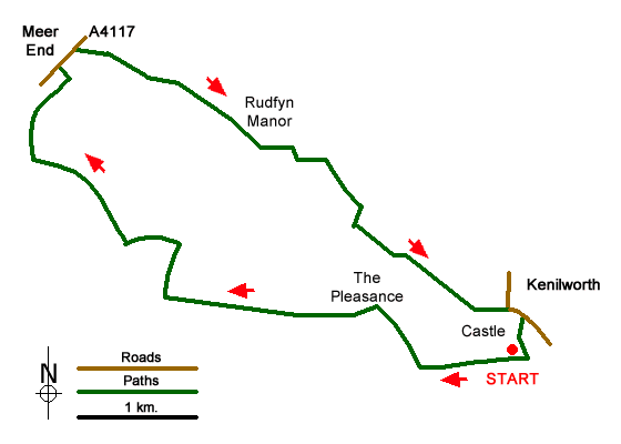 Walk 2929 Route Map