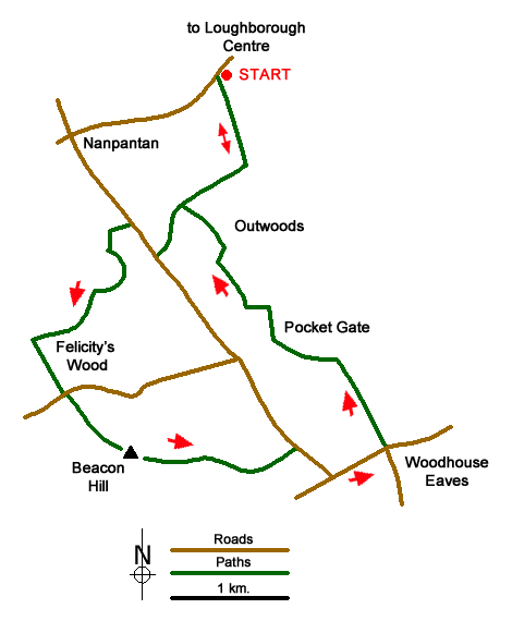 Route Map - Walk 2941