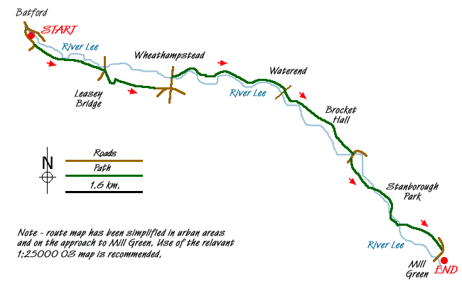 Route Map - Walk 2945