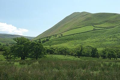 Dufton Pike from the north side of Great Runsdale Beck