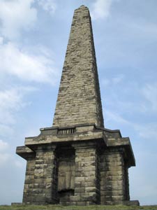 The monument on Stoodley Pike