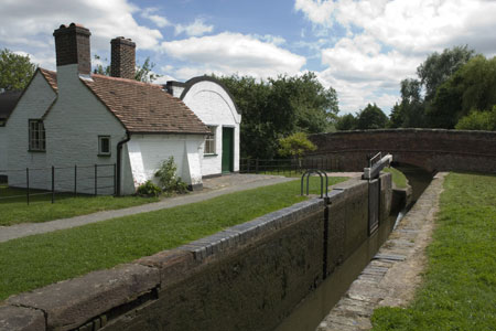 The lock-keepers cottage at Lowsonford