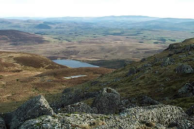 Arenig Fawr is solitary with views across Snowdonia