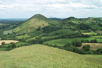 The strategic nature of Caer Caradoc is obvious