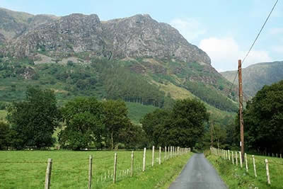 Cwm Cywarch, near Dinas Mawddwy in Southern Snowdonia