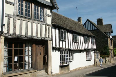 Half timbered buildings, Winchcombe