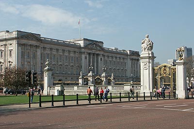 Front of Buckingham Palace