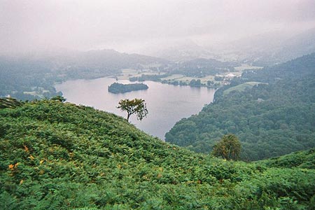 View over Grasmere from Loughrigg