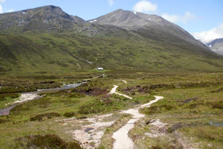 Path leading to Corrour Bothy & Cairn Toul