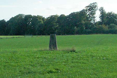 Aston Hill and its trig point