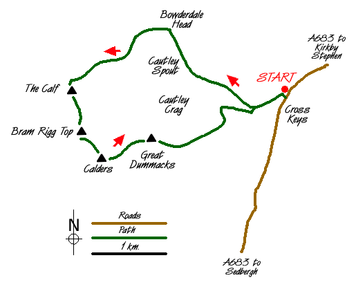Walk 3006 Route Map