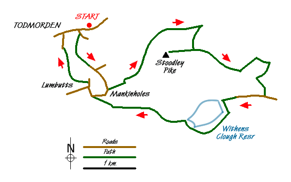 Walk 3015 Route Map