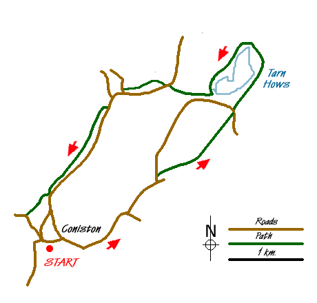 Walk 3028 Route Map