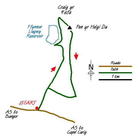 Route Map - Walk 3056
