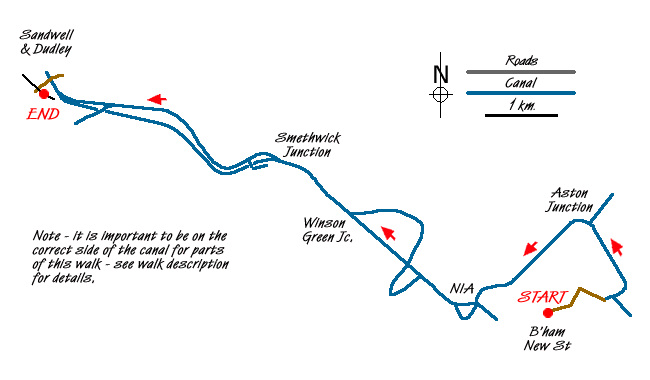 Walk 3068 Route Map