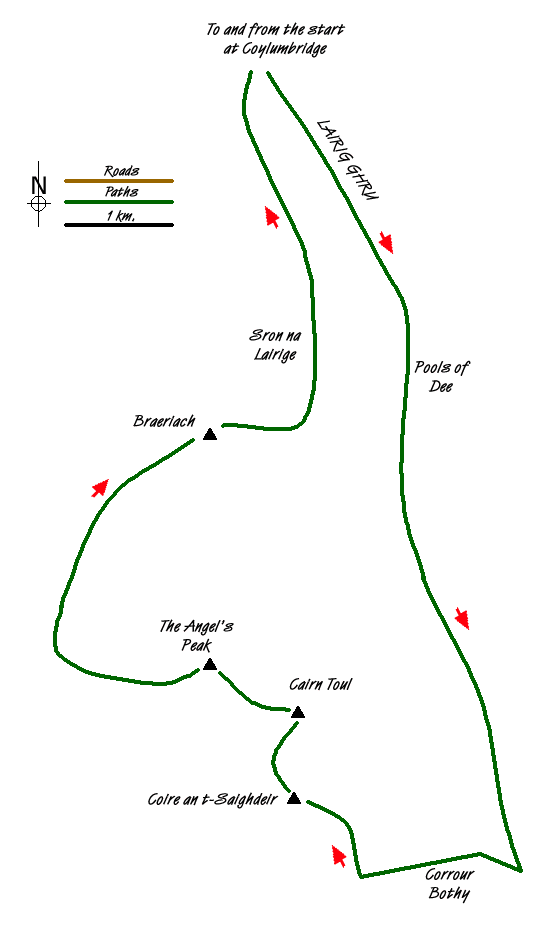Route Map - Walk 3076