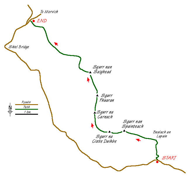 Walk 3083 Route Map