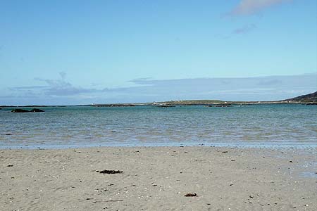 Overlooking the west tip of south Uist