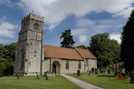 The parish church in Henley-in-Arden