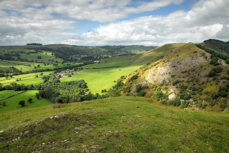 View of the Manifold Valley from Thorpe Cloud