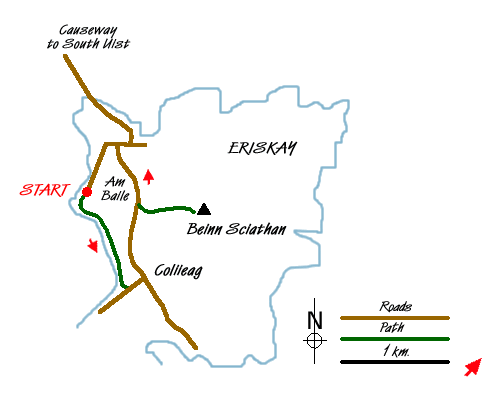 Route Map - Walk 3100