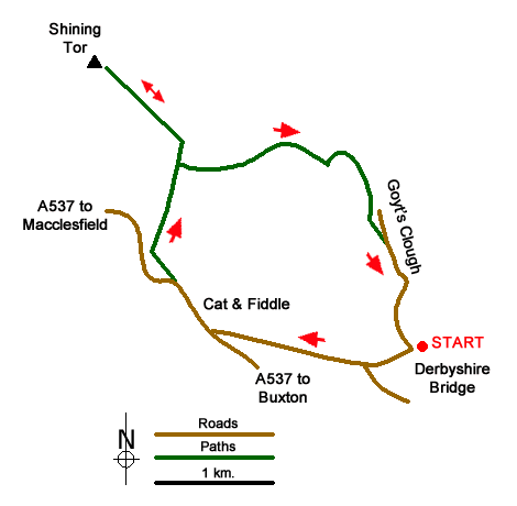 Walk 3136 Route Map