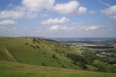 Amazing views from Devil's Dyke