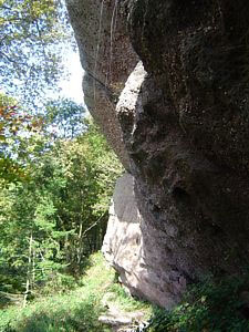 The Suck Stone in the Forest of Dean