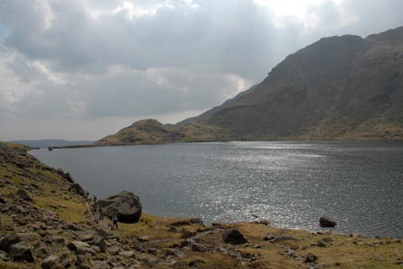 Levers Water, above Coppermines Valley, Coniston