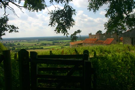The view near Castle Farm, Tealby