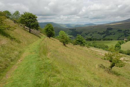 Dentdale above Gawthrop leading to Combe House