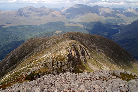 The route up to Ben Starav